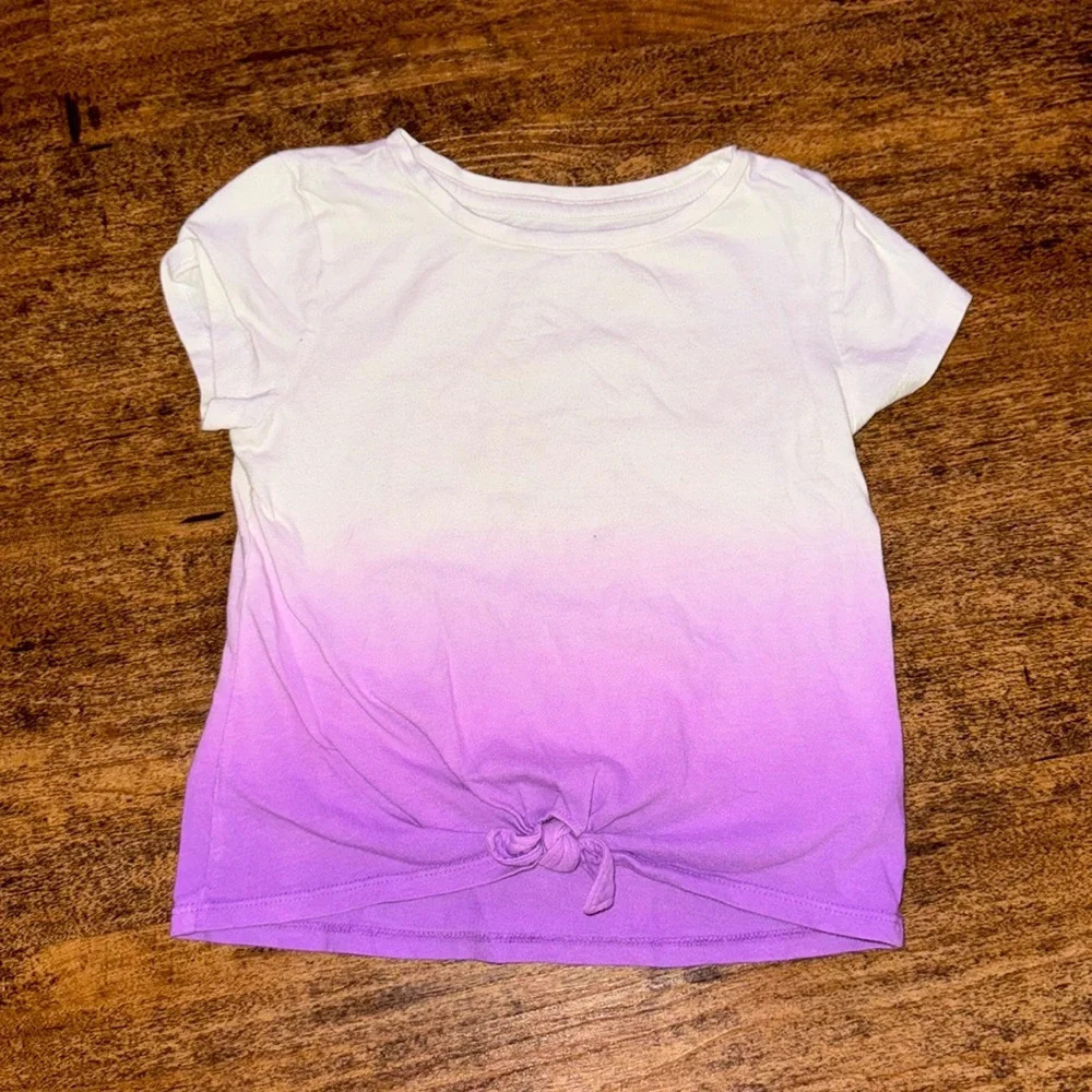 Color block tee girls size xs gap brand